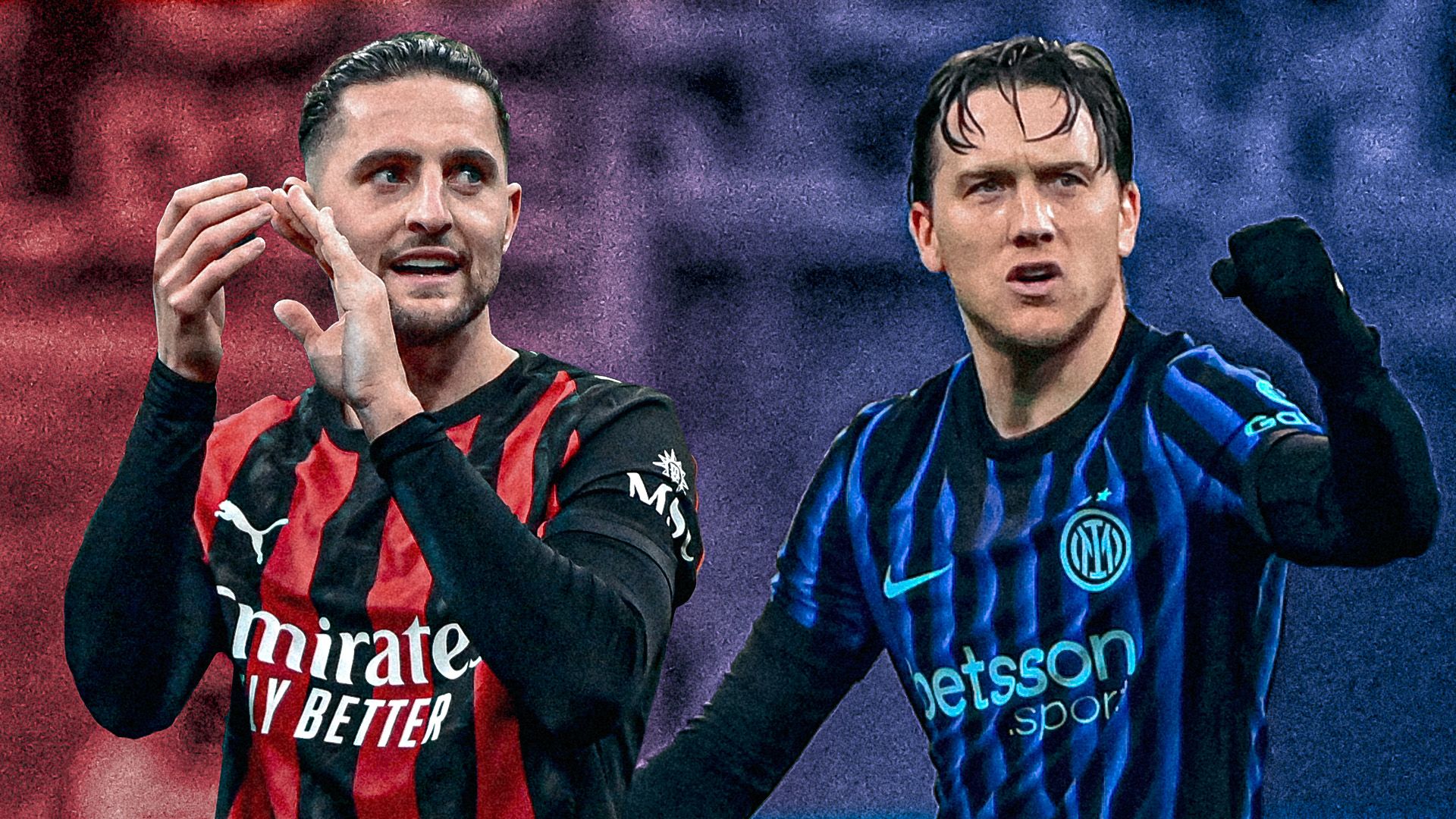 Rabiot Zielinski Milan Inter GFX