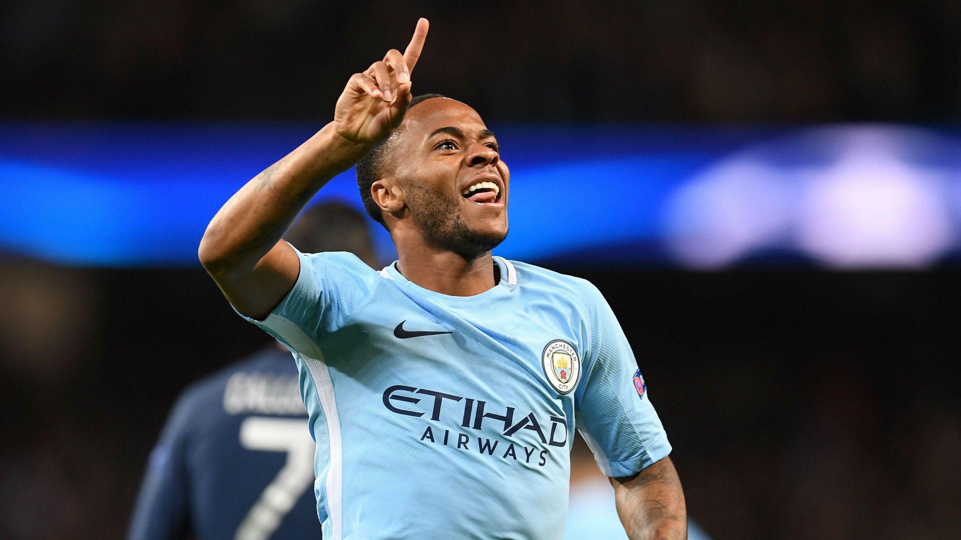 Raheem Sterling Manchester City Napoli 171017