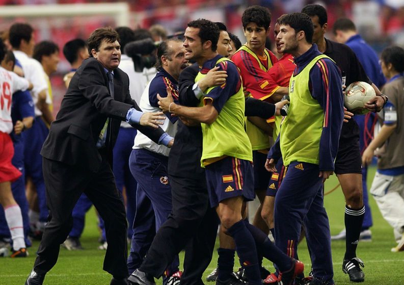 Spain vs South Korea world cup 2002