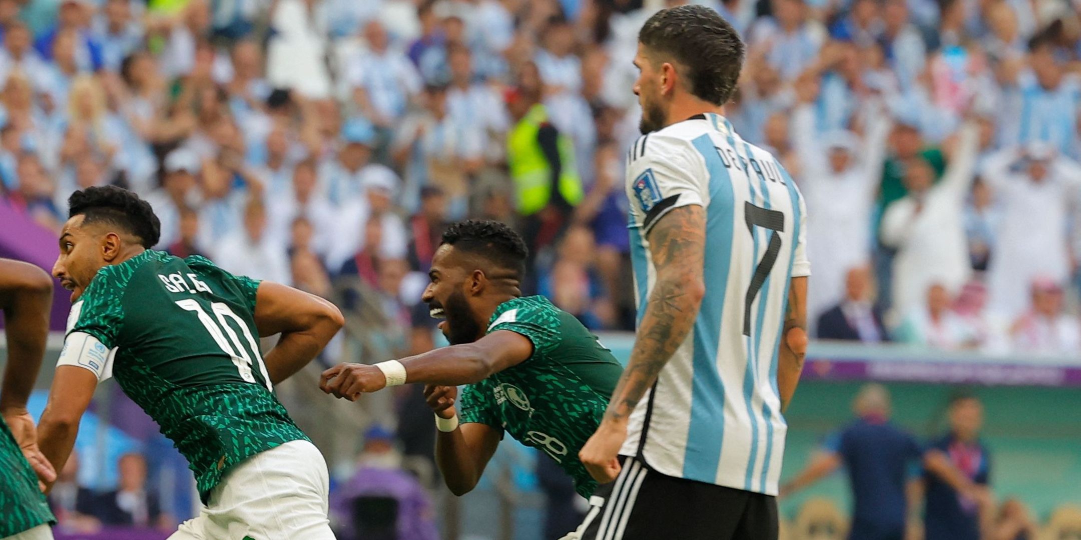 Rodrigo De Paul Argentina Saudi Arabia desktop