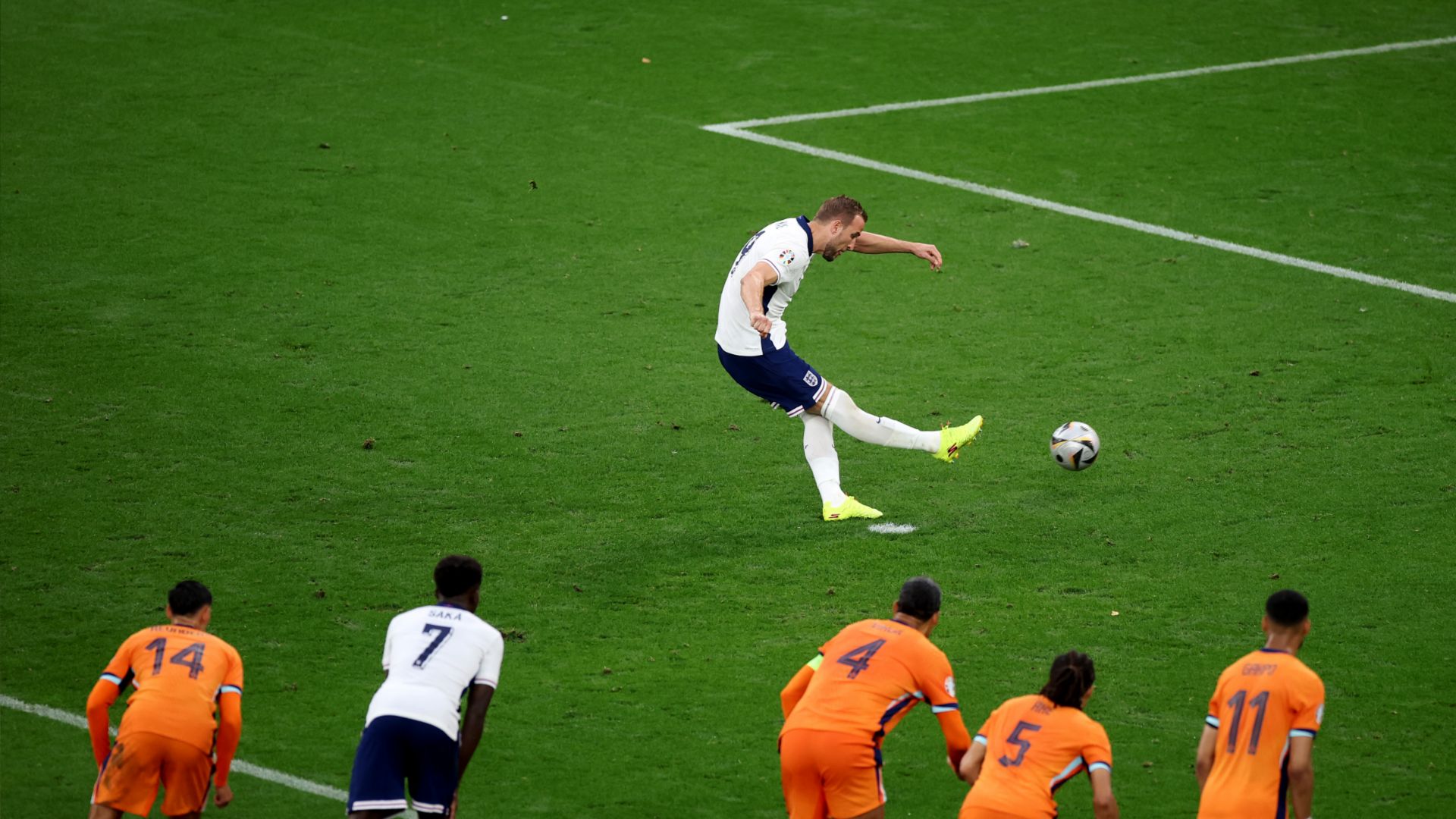 Harry Kane England Netherlands Euro 2024
