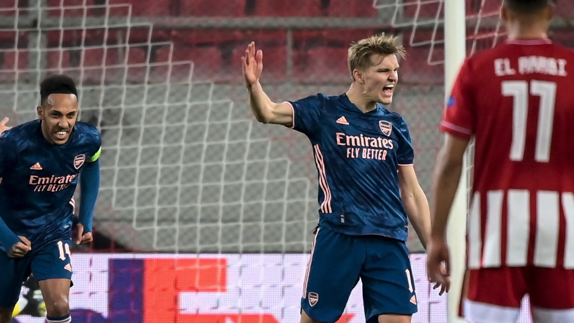 MARTIN ÖDEGAARD ARSENAL EUROPA LEAGUE 11032021