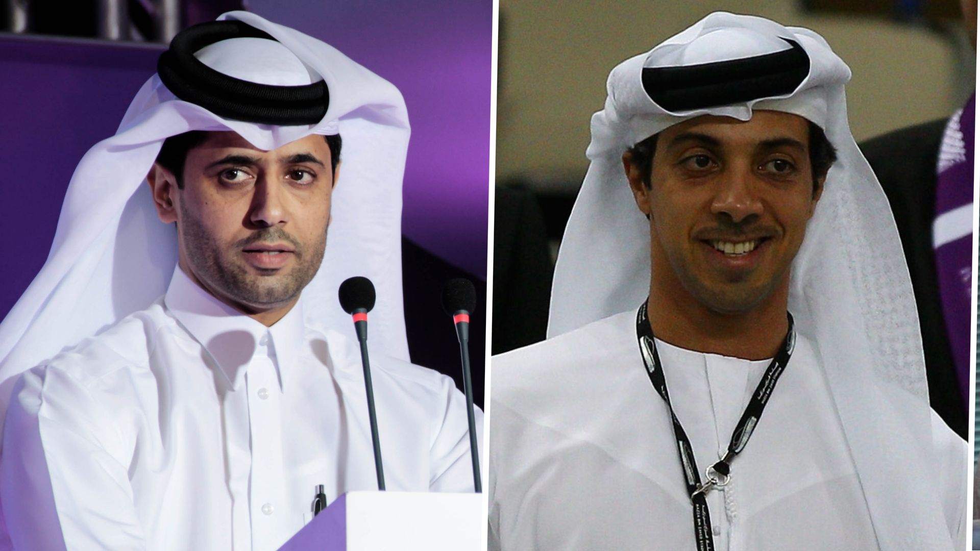 Nasser Al-Khelaifi & Sheikh Mansour GFX