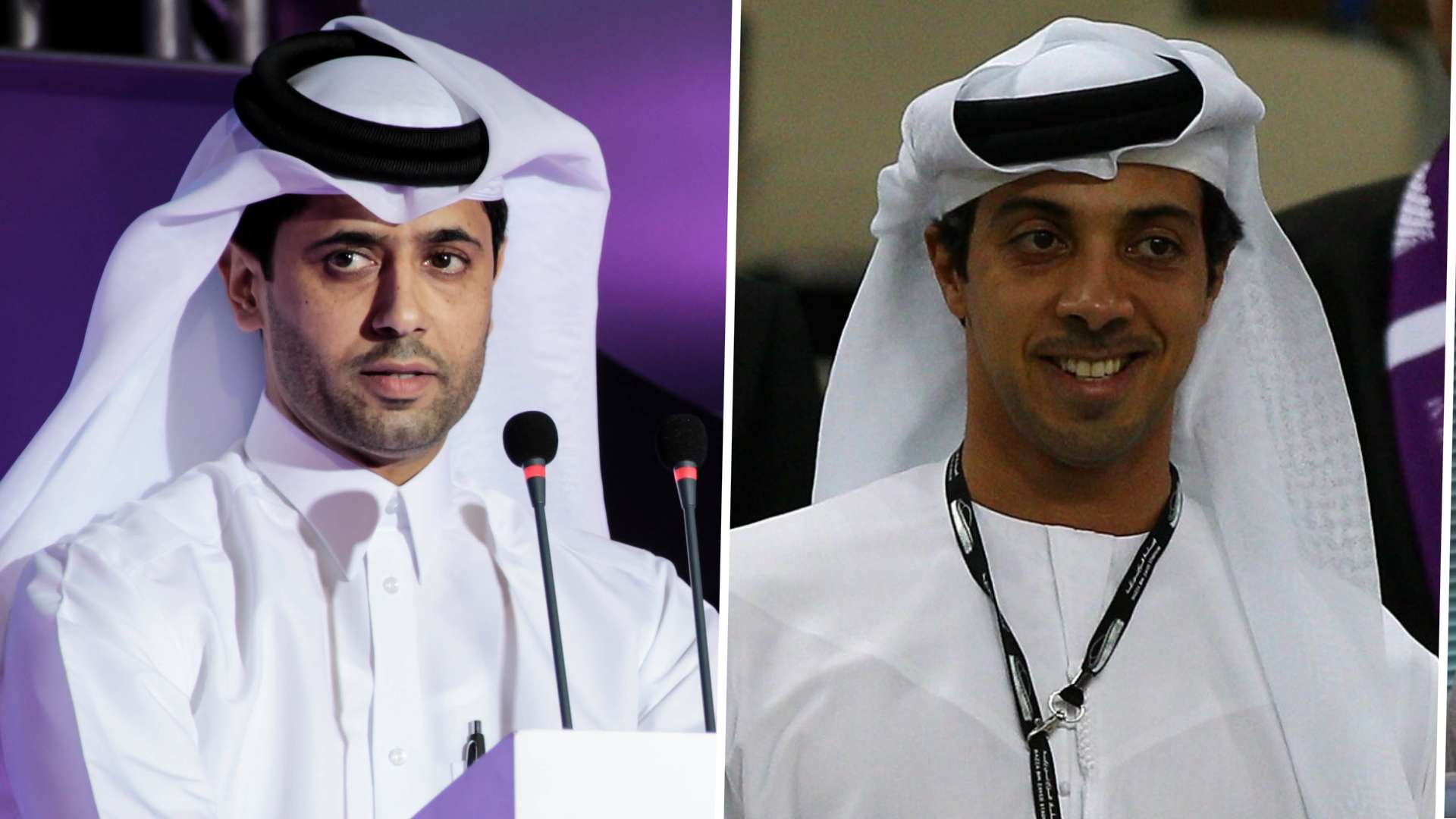 Nasser Al-Khelaifi & Sheikh Mansour GFX