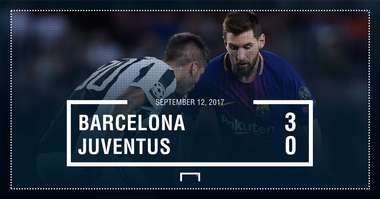 Barca Juve score