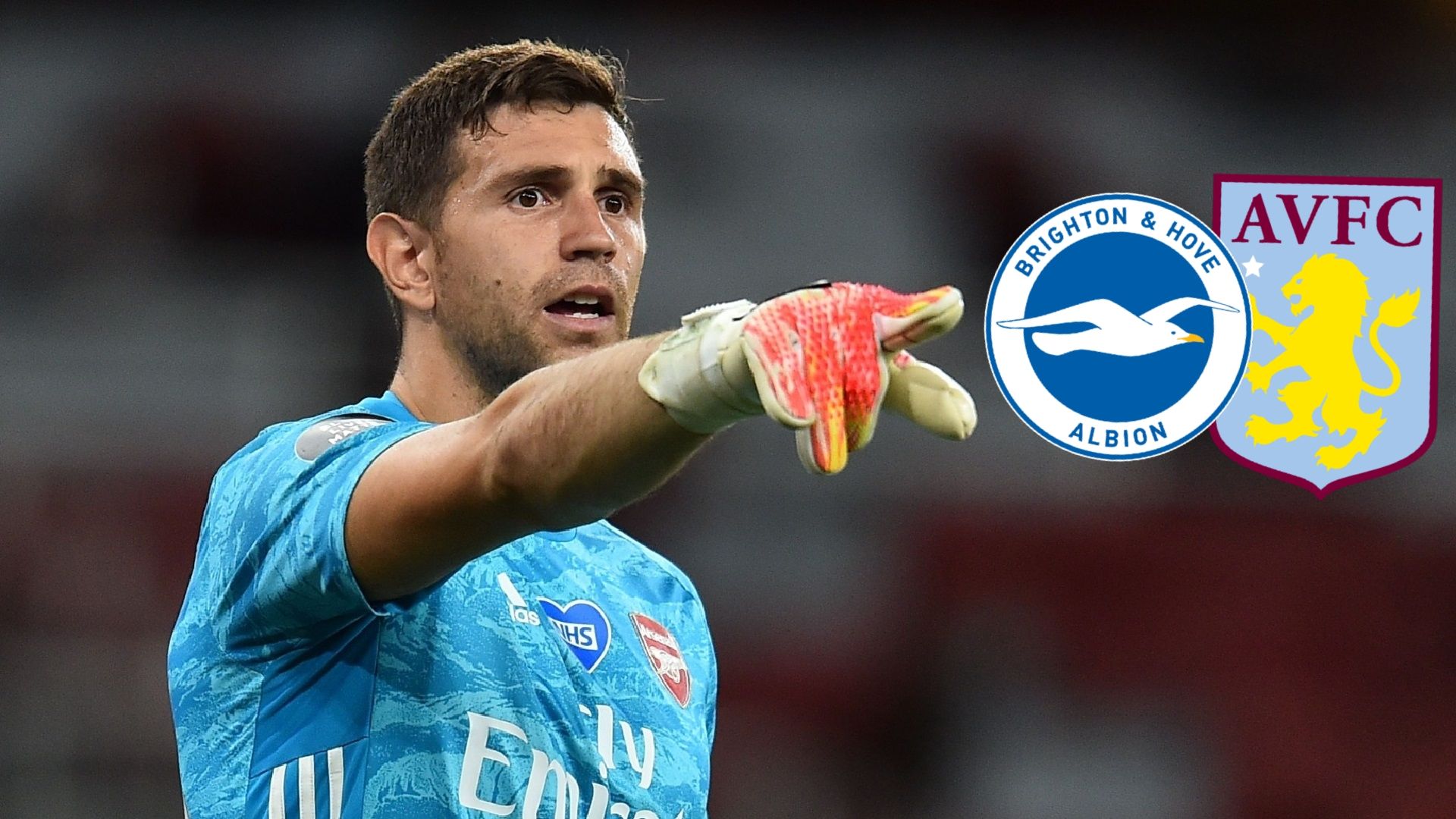 Emiliano Martinez Arsenal 2019-20 Brighton Aston Vila