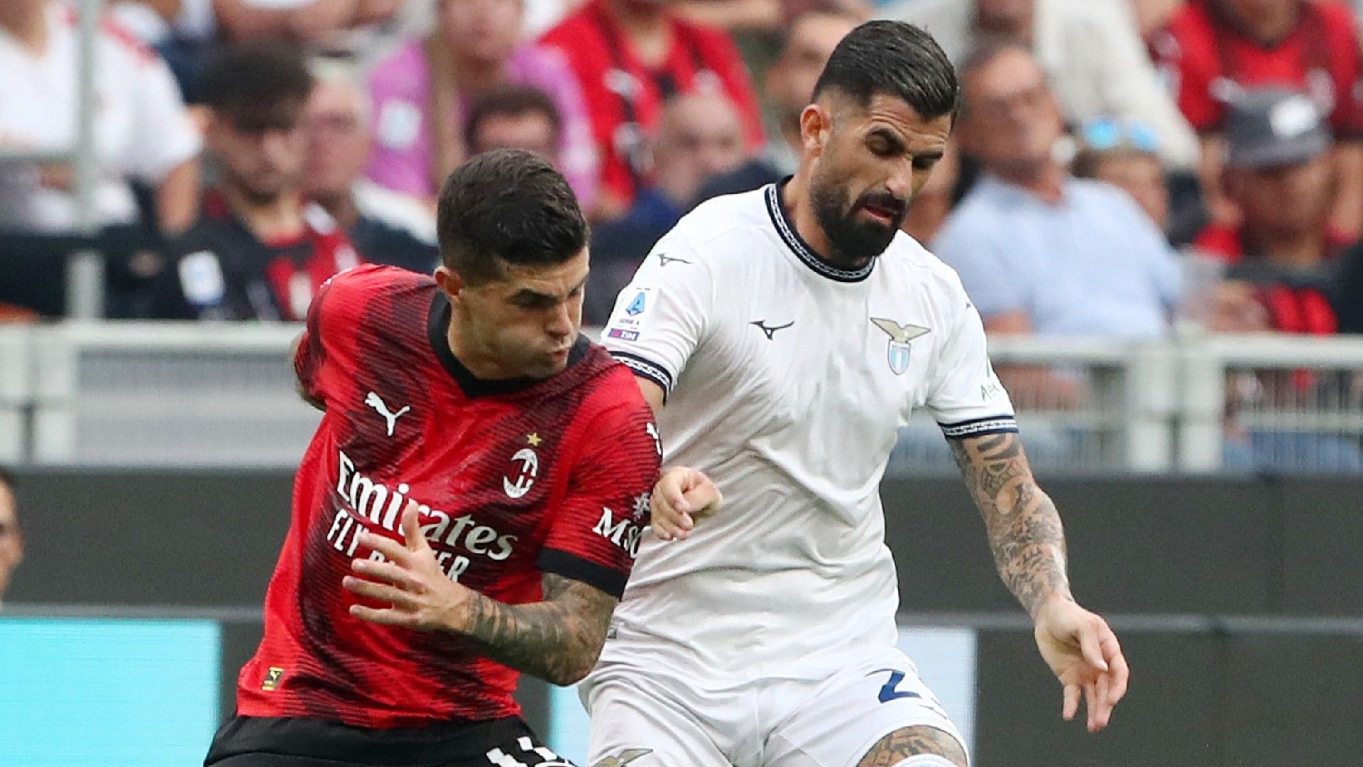 Pulisic Milan Lazio 2023