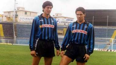 Jose Antonio Chamot Diego Pablo Simeone Pisa Serie A 1990/91