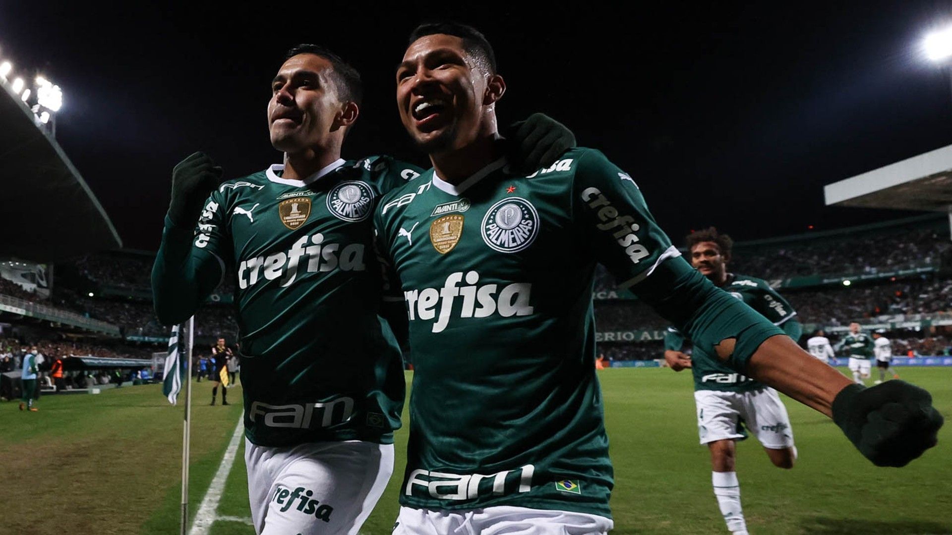 Dudu Rony Palmeiras Coritiba Brasileirão 12 06 2022