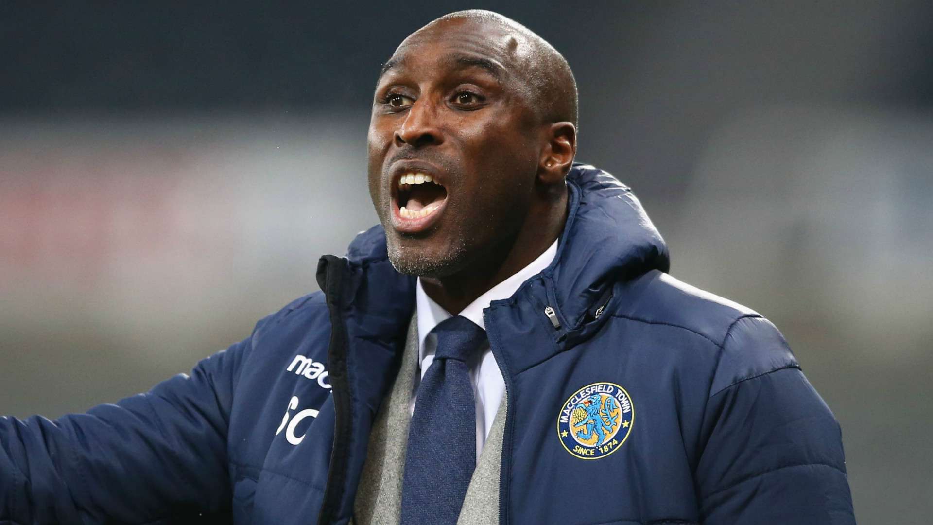 Sol Campbell Macclesfield Town 2018-19