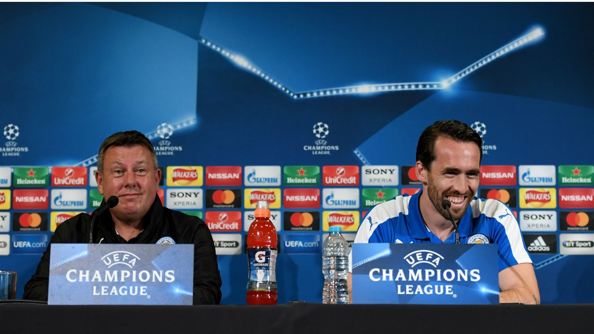 Leicester press conference