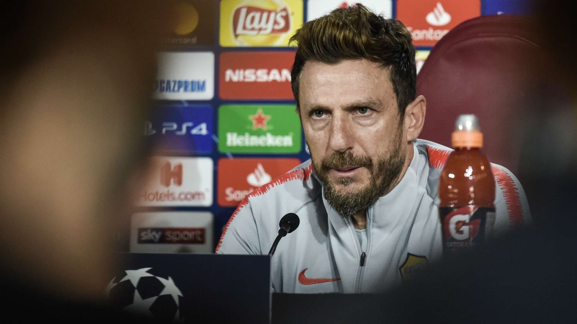 Eusebio Di Francesco Roma coach