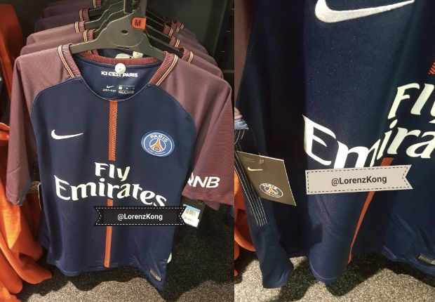 maillot psg 2017-2018 domicile paris goal