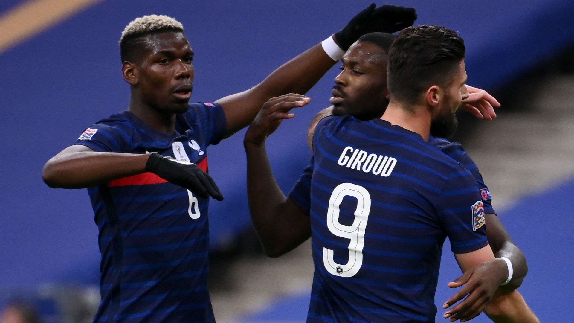 Paul Pogba France Sweden Nations League 17112020