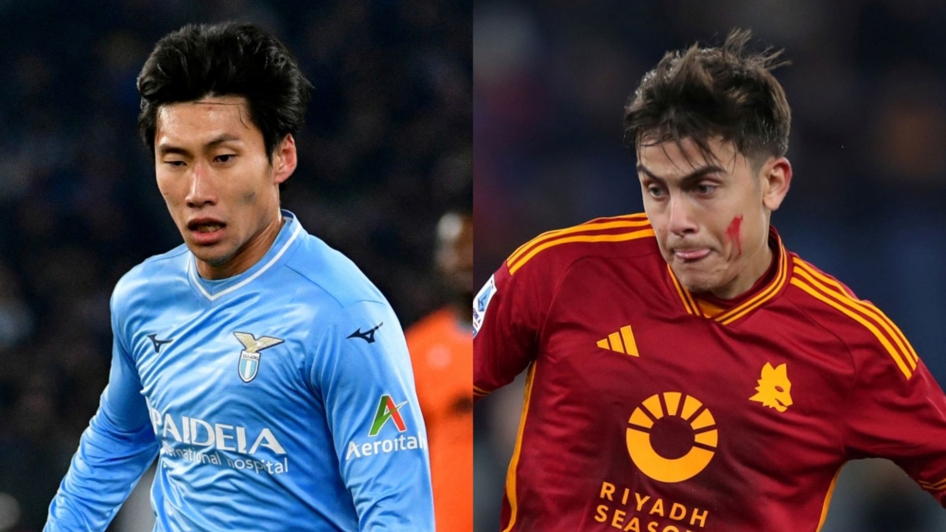 Daichi Kamada Lazio Paulo Dybala Roma
