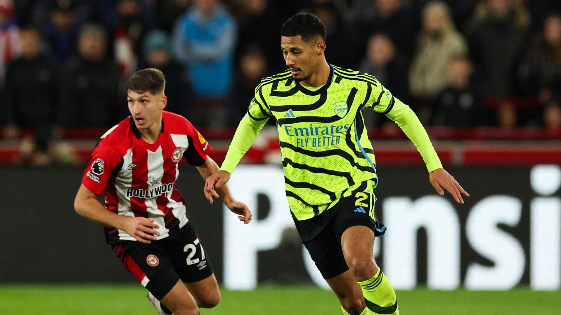 William Saliba Arsenal 2023-24