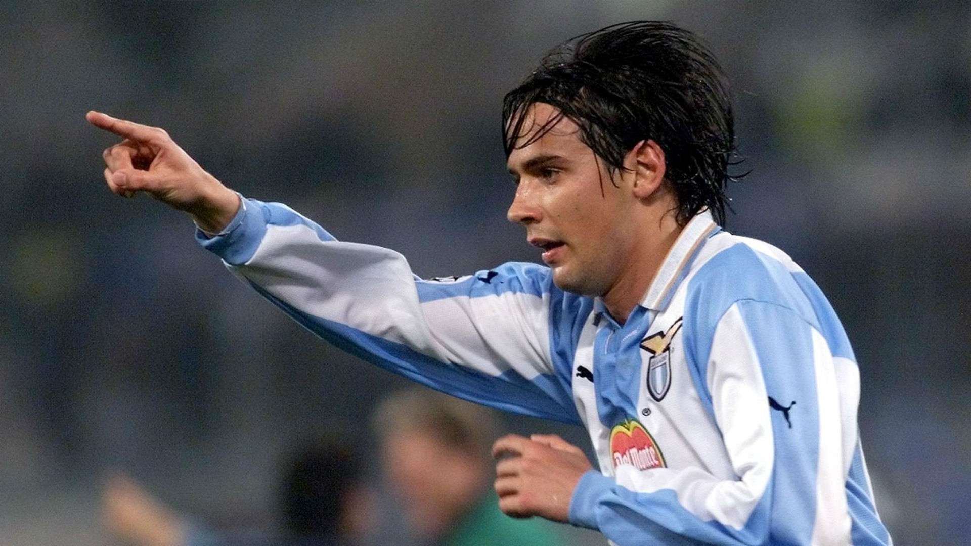 Simone Inzaghi Lazio Marseille 2000