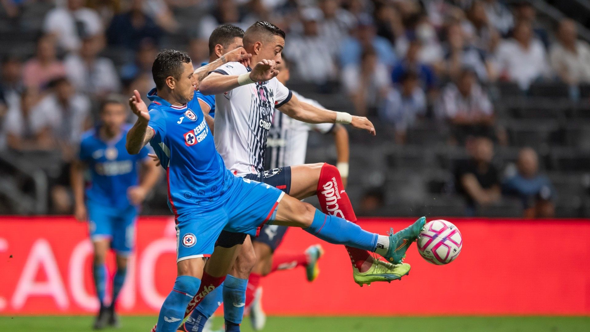 Rogelio Funes Mori Julio César Domínguez Rayados Monterrey Cruz Azul Apertura 2022