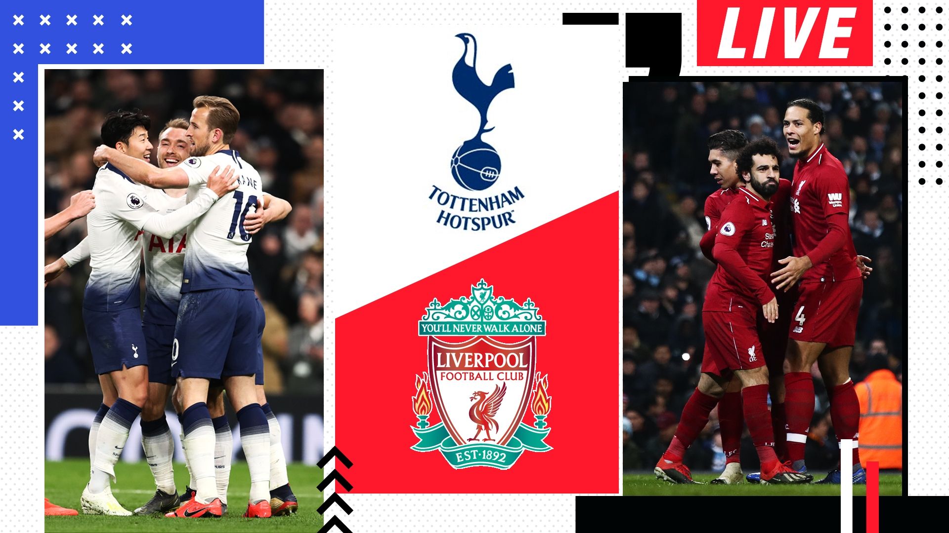 Diretta Tottenham-Liverpool
