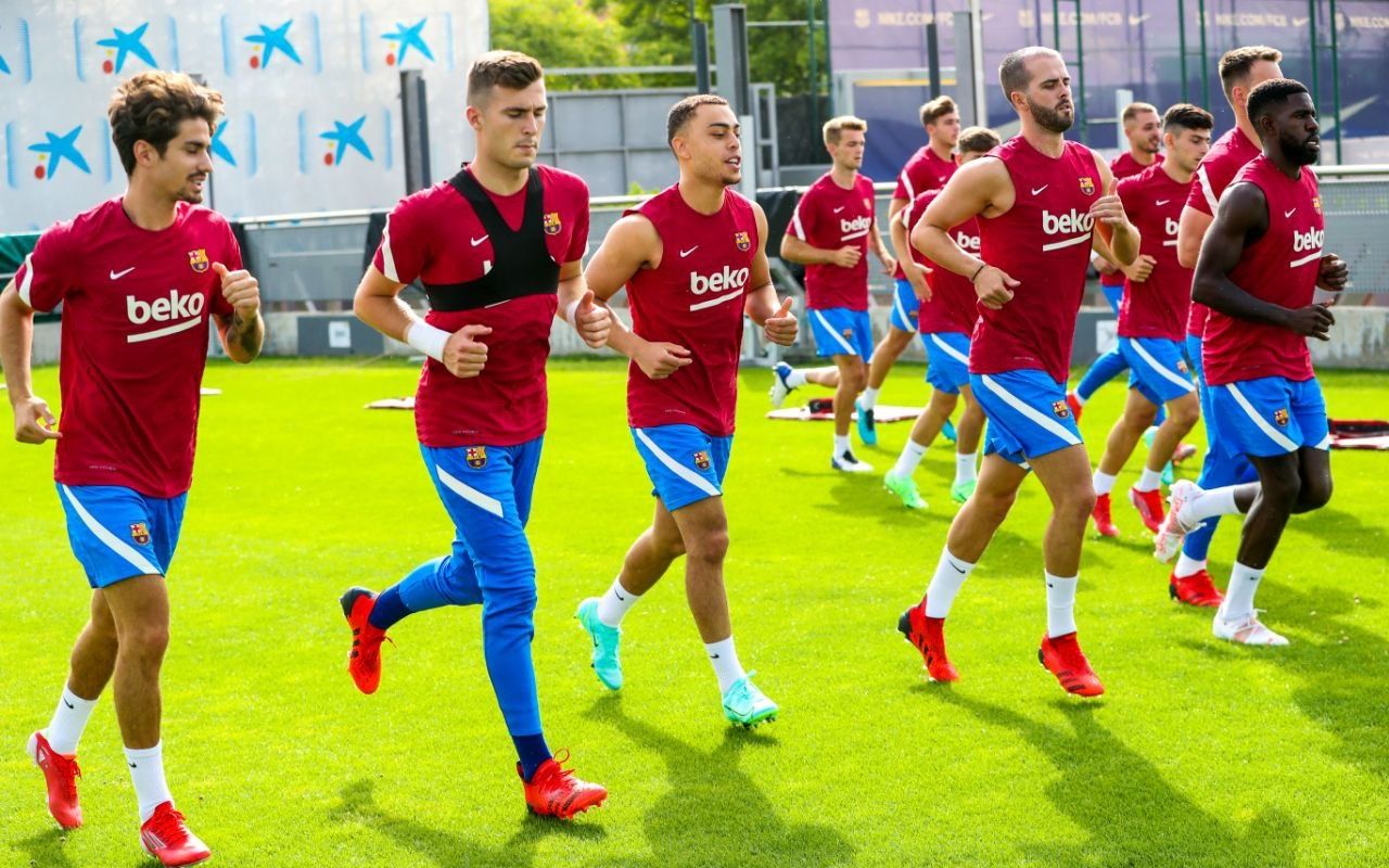 Entrenamiento Barcelona