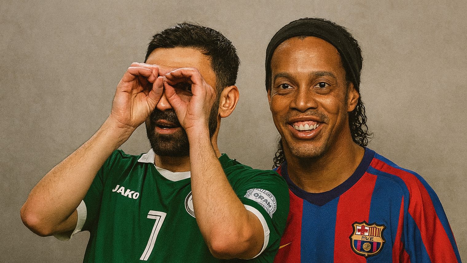 Omar Khribin Ronaldinho 