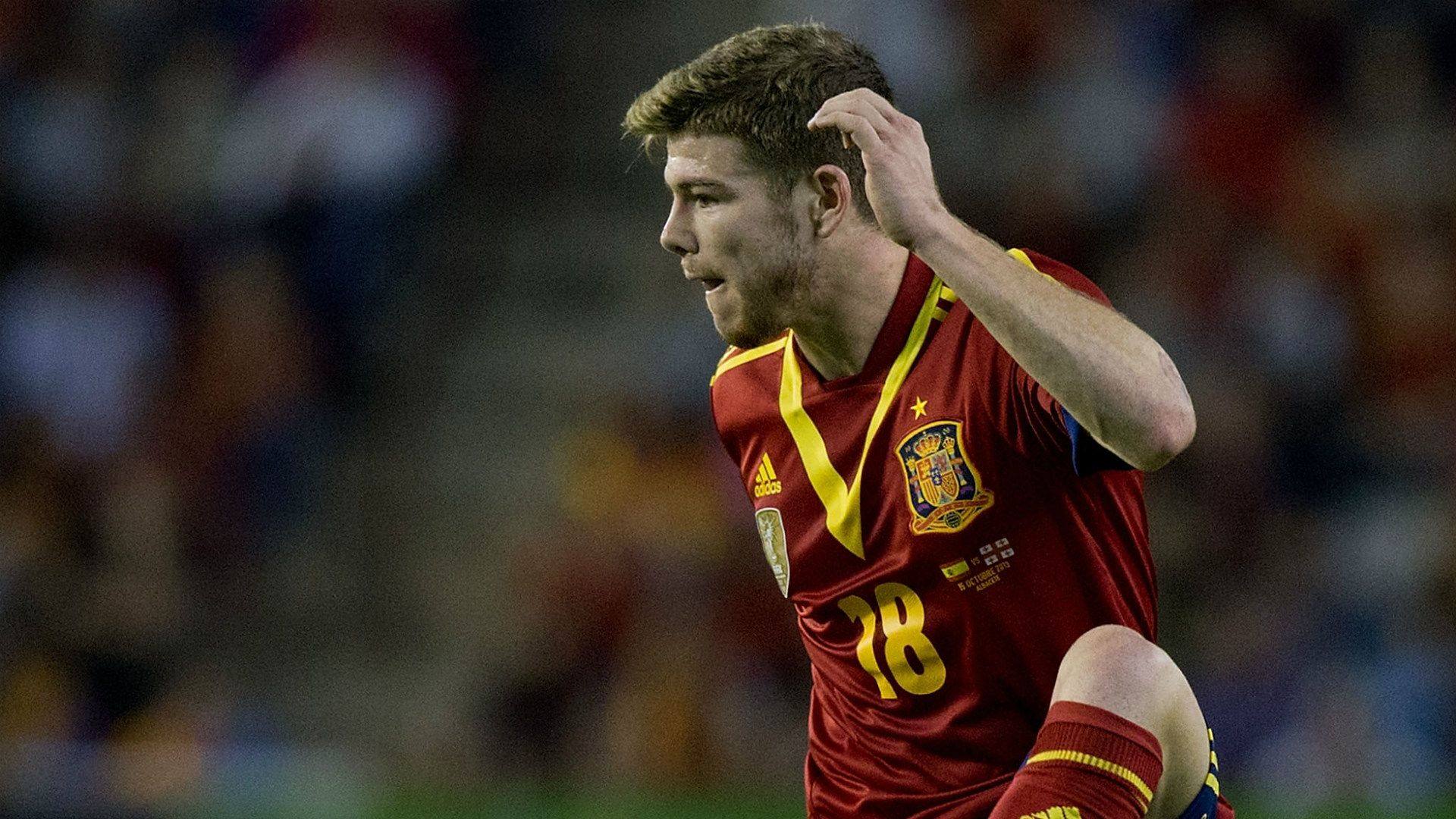 Alberto Moreno Spain 2014