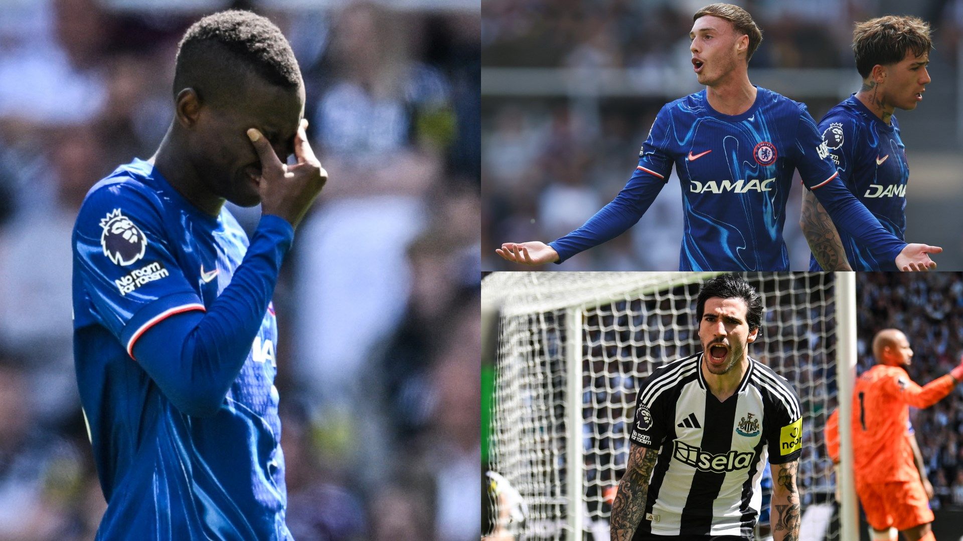Chelsea player ratings vs Newcastle: Nicolas Jackson, what are you doing?! Striker's moment of madness proves costly as Blues suffer major dent in Champions League qualification hopes | Goal.com UK