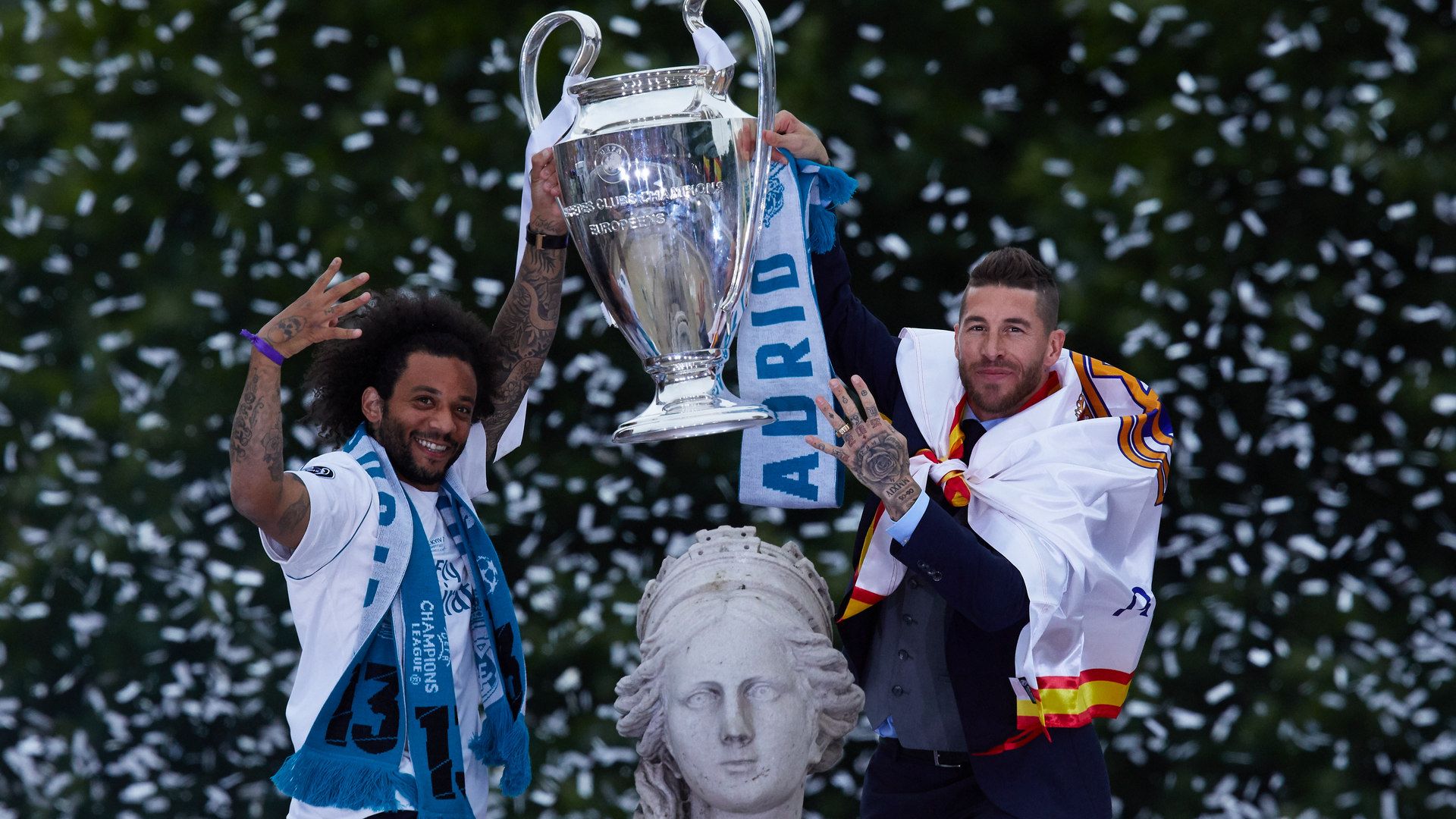 Marcelo Sergio Ramos Real Madrid