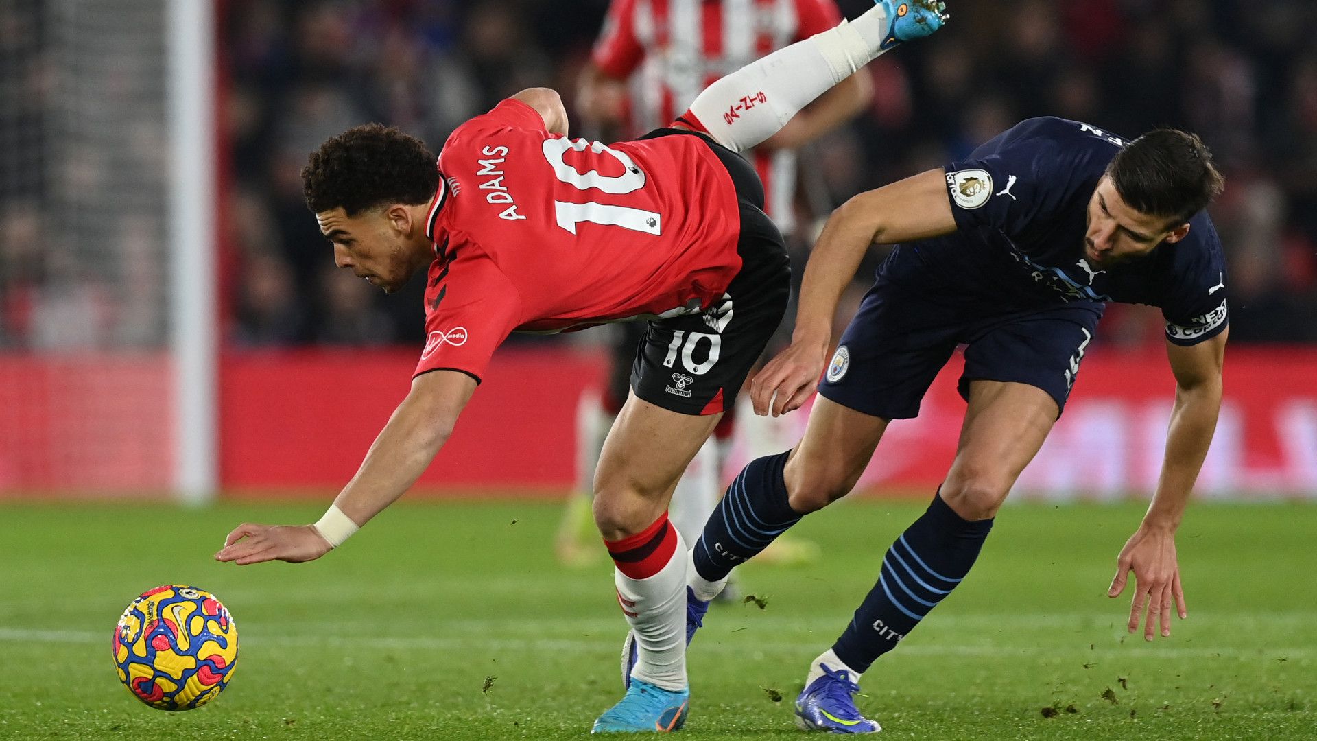 CHE ADAMS SOUTHAMPTON RUBEN DIAS MANCHESTER CITY PREMIER LEAGUE 22012022