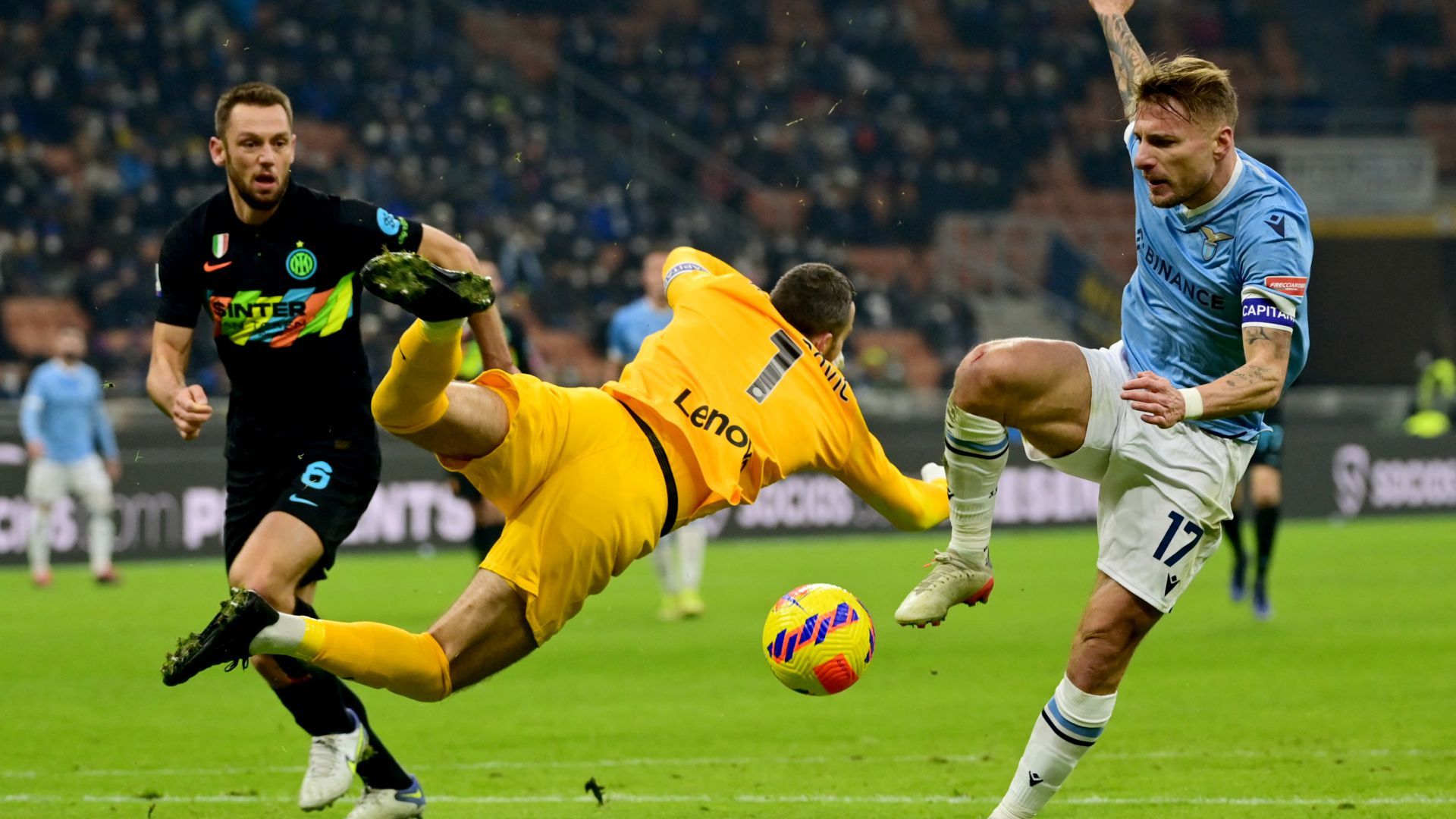 Ciro Immobile Inter Lazio Serie A