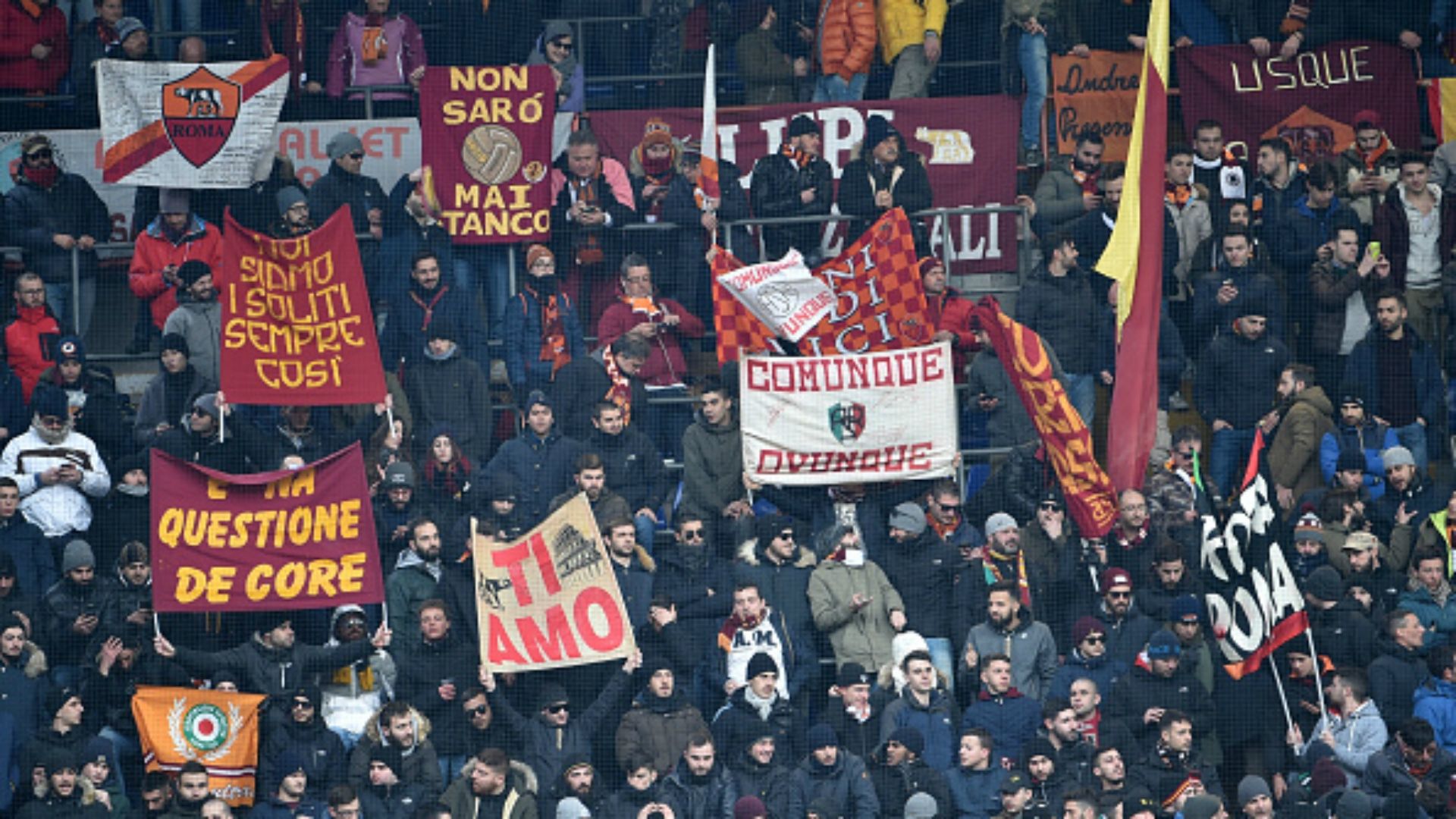 Tifosi Roma Serie A