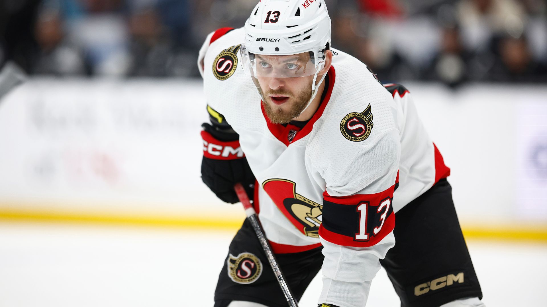 Jiri Smejkal #13 of the Ottawa Senators 