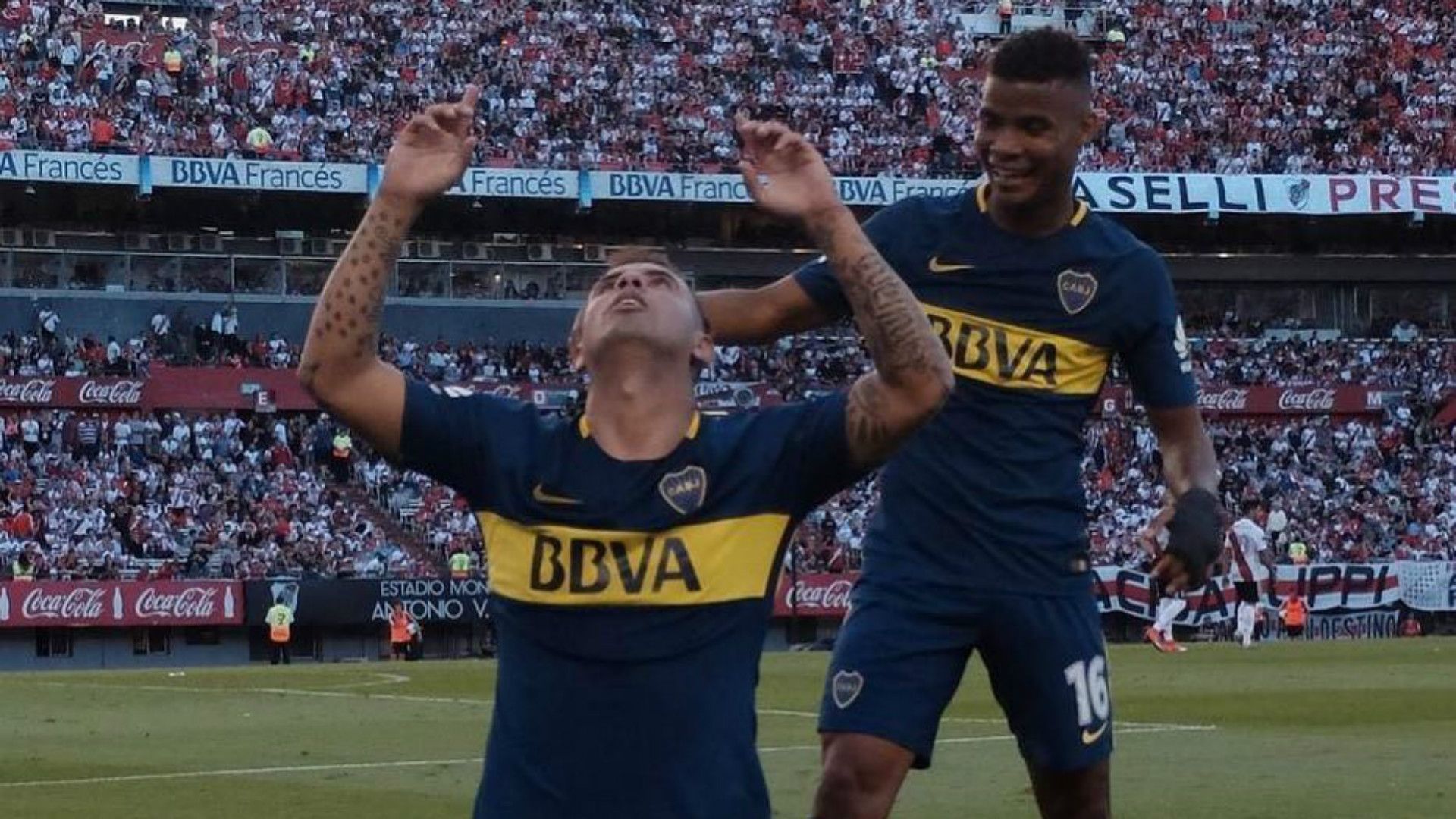 Cardona Barrios River Boca Superliga Argentina