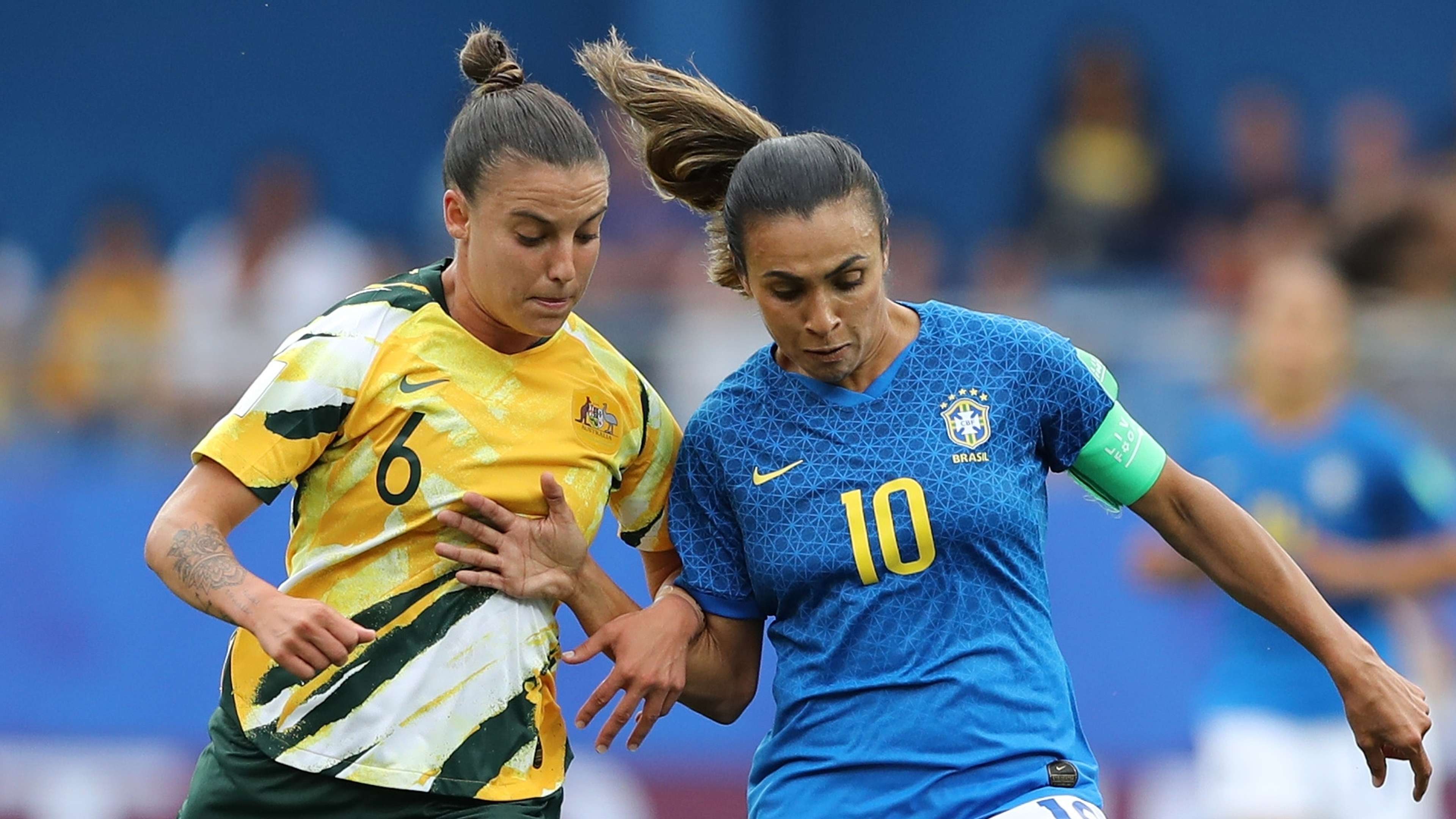 Chloe Logarzo, Marta, Australia vs Brazil