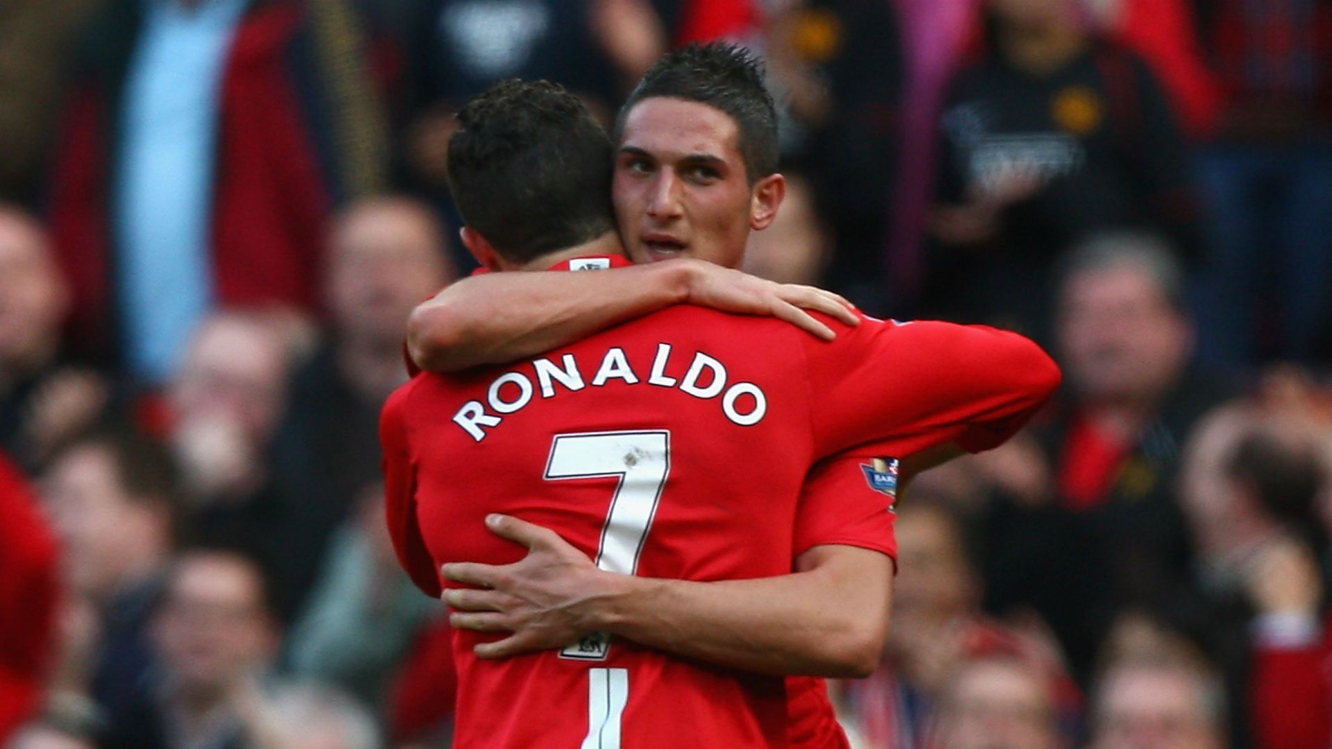 Federico Macheda Cristiano Ronaldo Manchester United