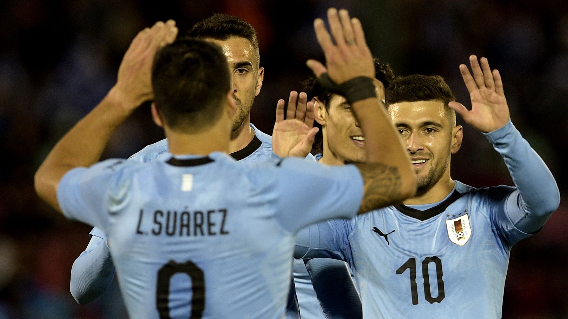 Uruguay Team Jubel 09062018