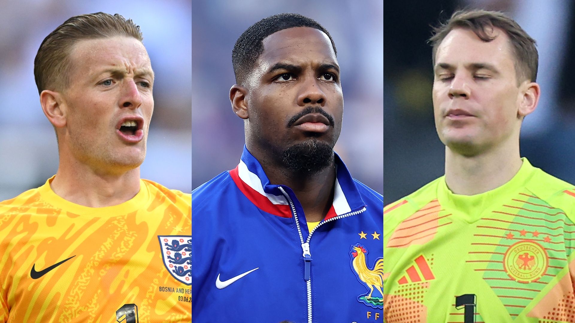 Pickford Maignan Neuer