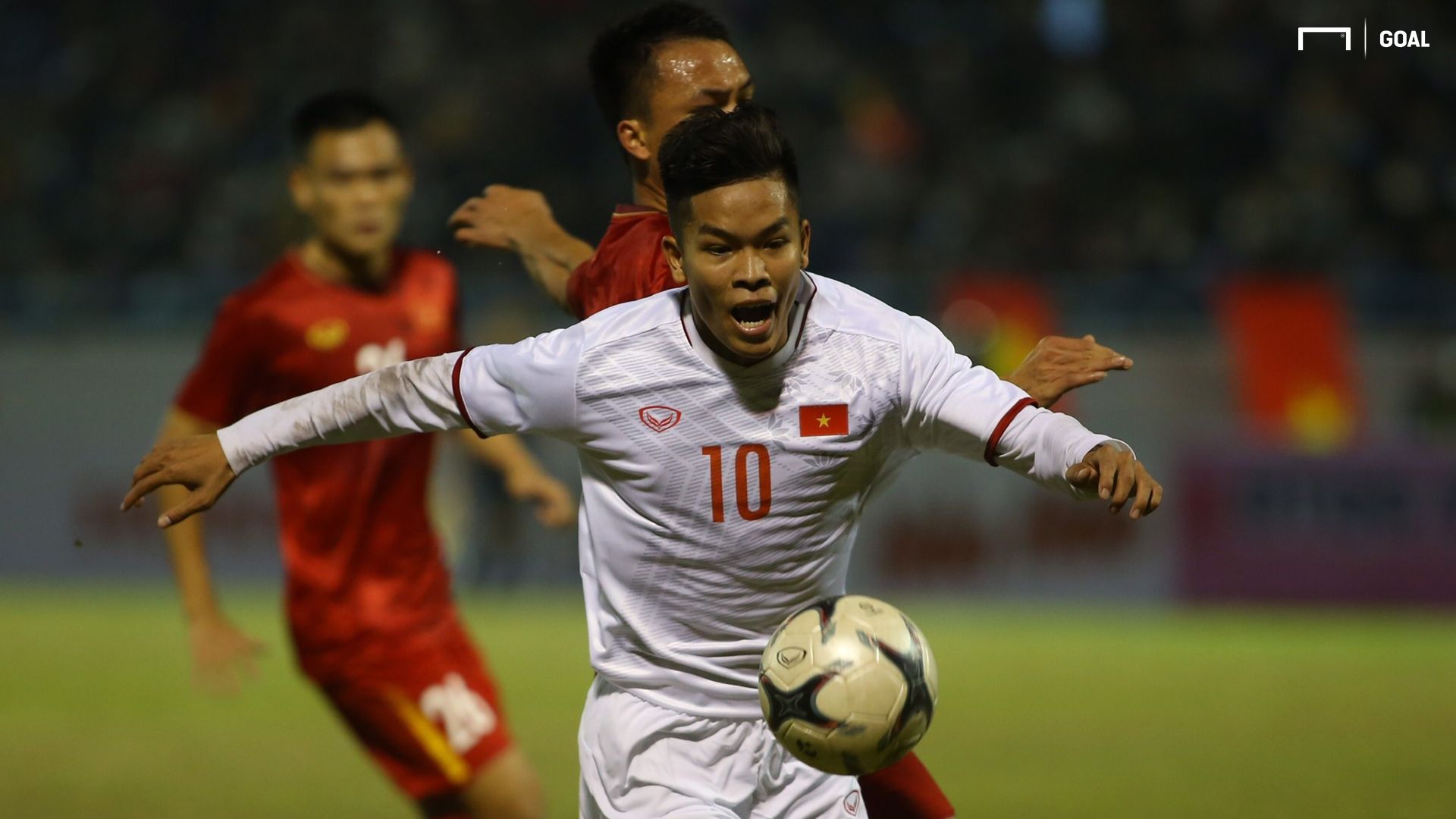 Nguyen Huu Thang Vietnam vs Vietnam U22 Friendly 23122020