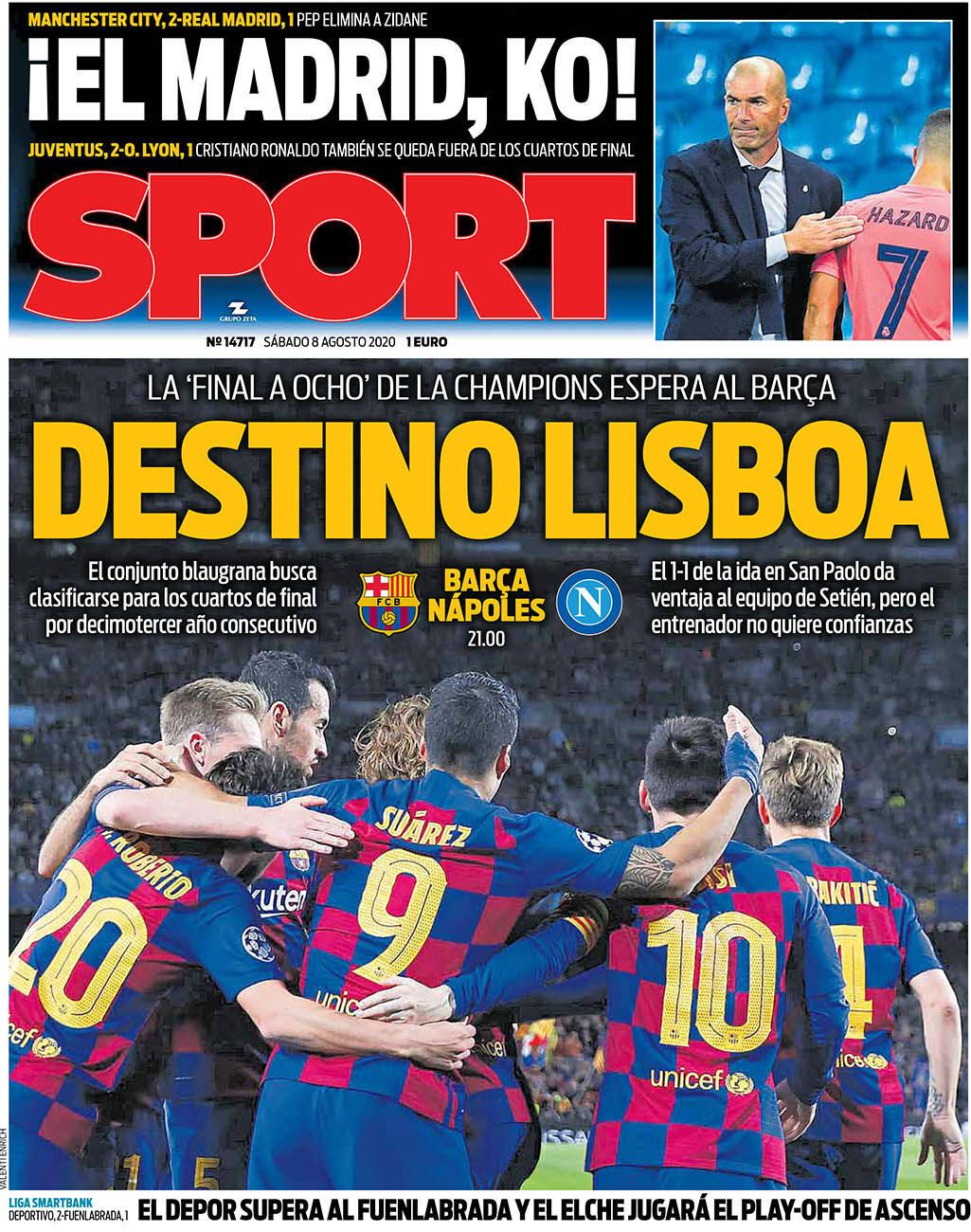 Newspapers 8-8 embed only Sport