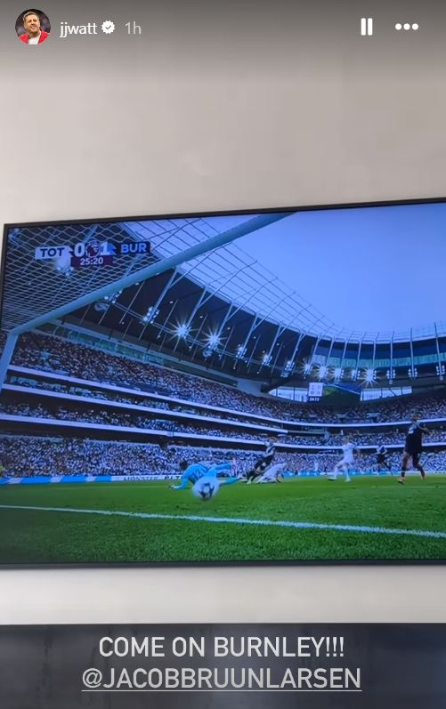 JJ Watt Burnley instagram
