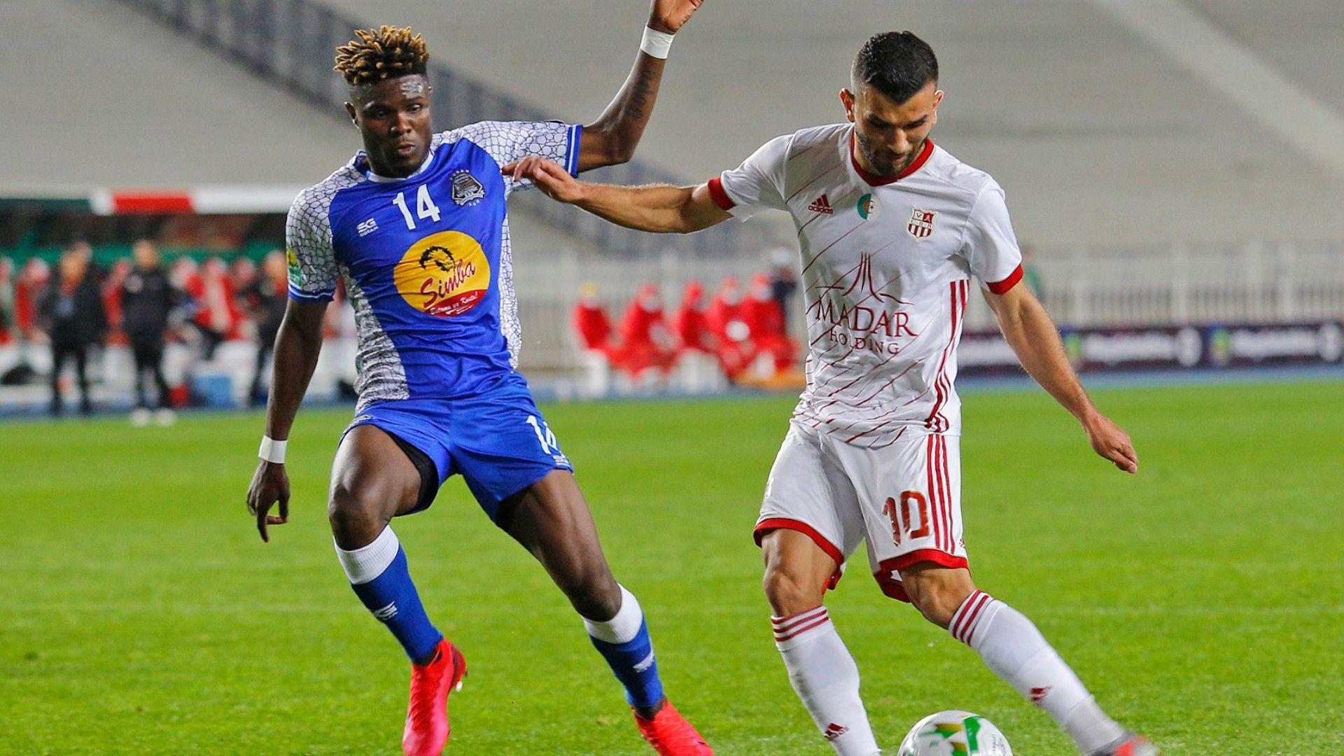 Amir Sayoud CR Belouizdad Kabaso Chongo TP Mazembe