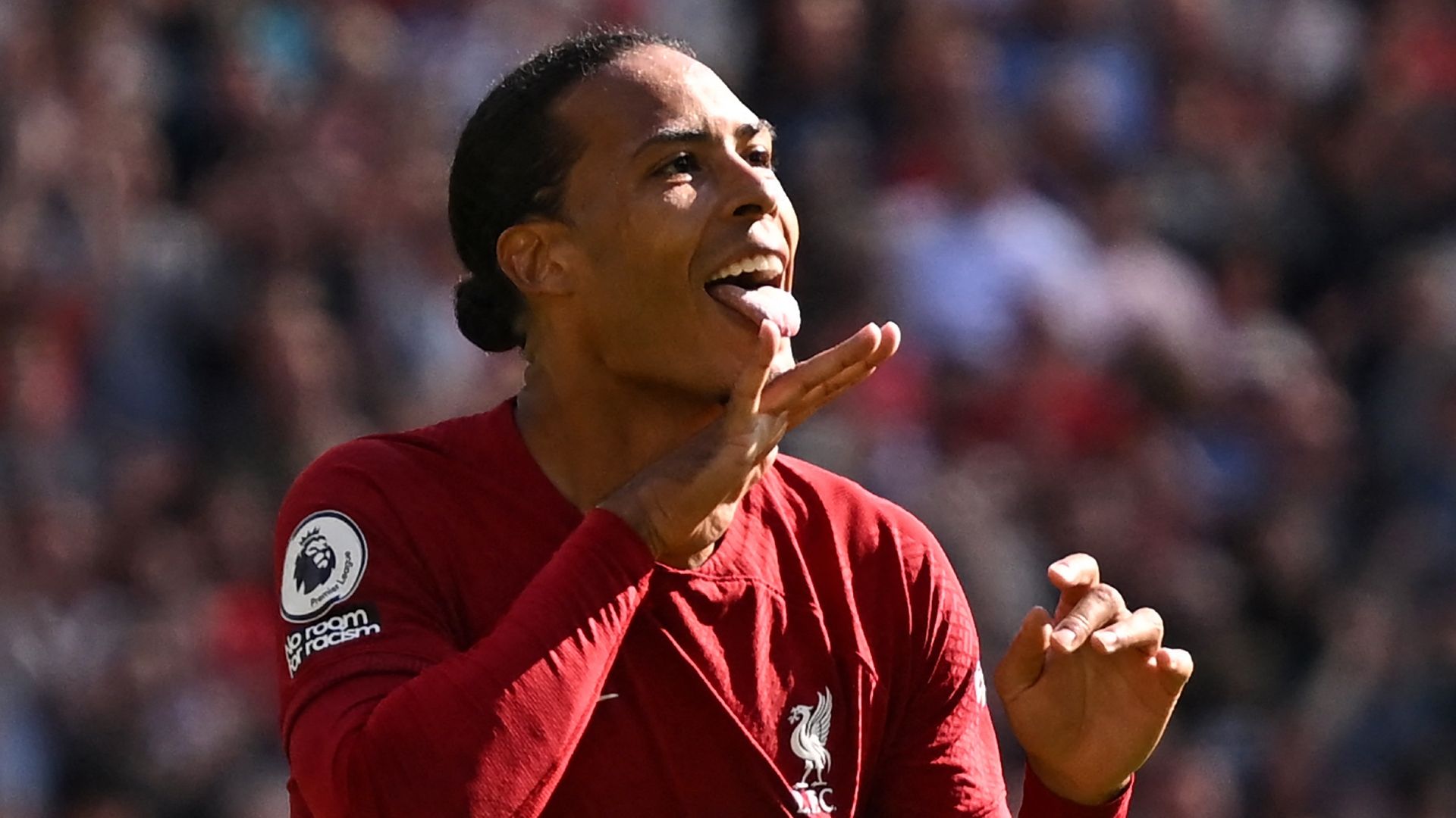 Virgil van Dijk Liverpool 2022