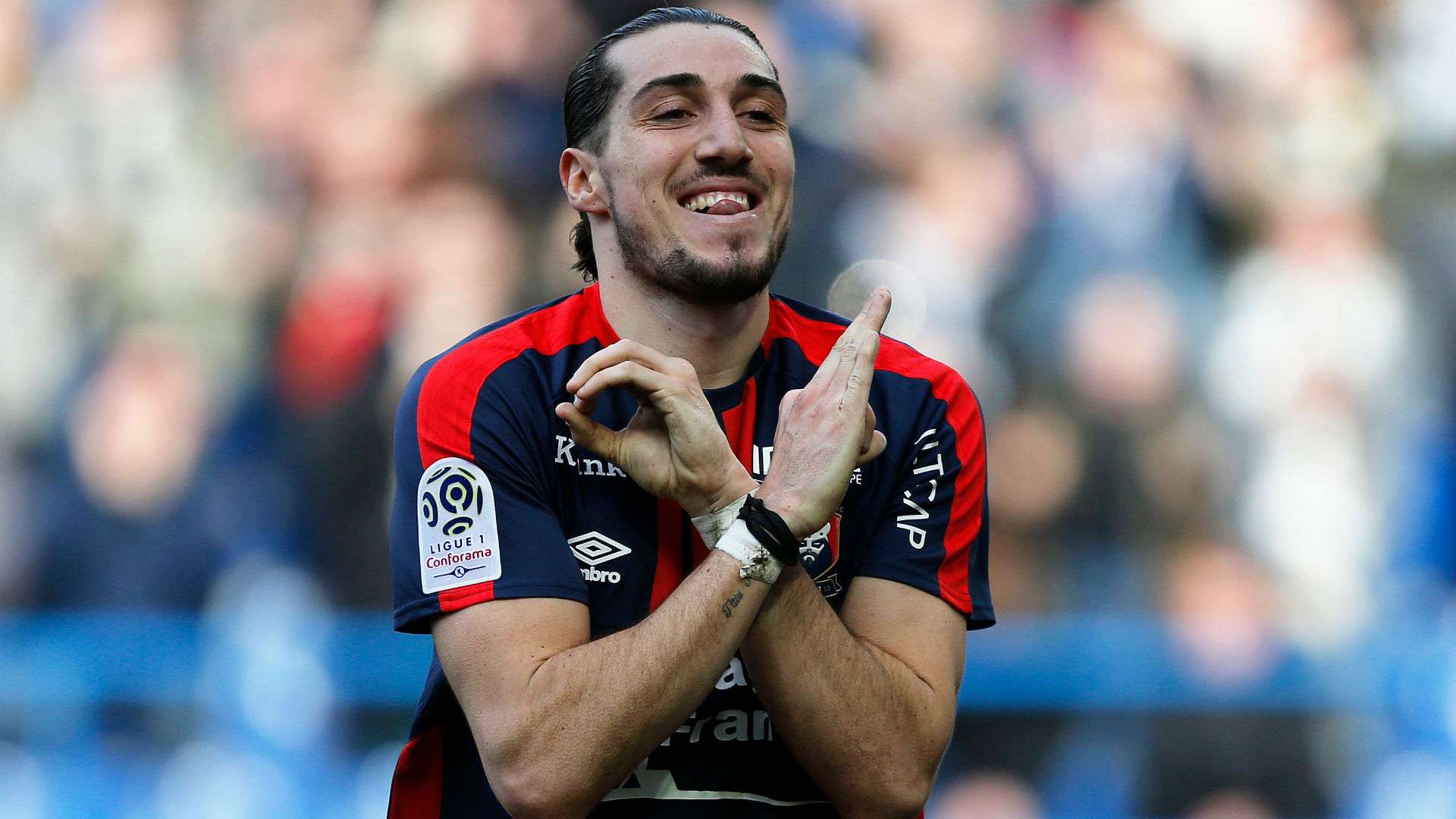 Enzo Crivelli Caen Strasbourg Ligue 1 04032018