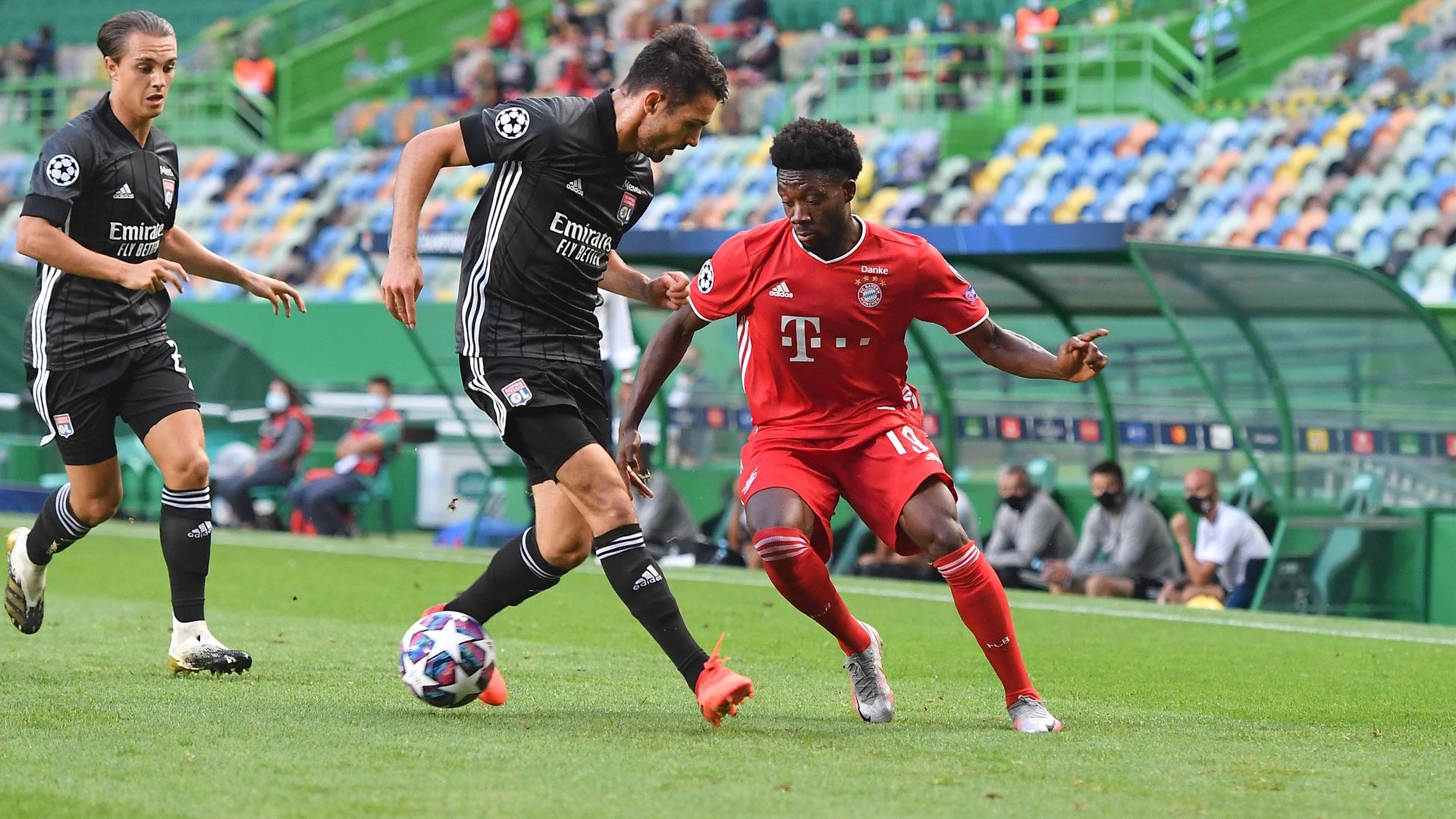 ONLY GERMANY Alphonso Davies Bruno Guimaraes Olympique Lyon Champions League 19082020