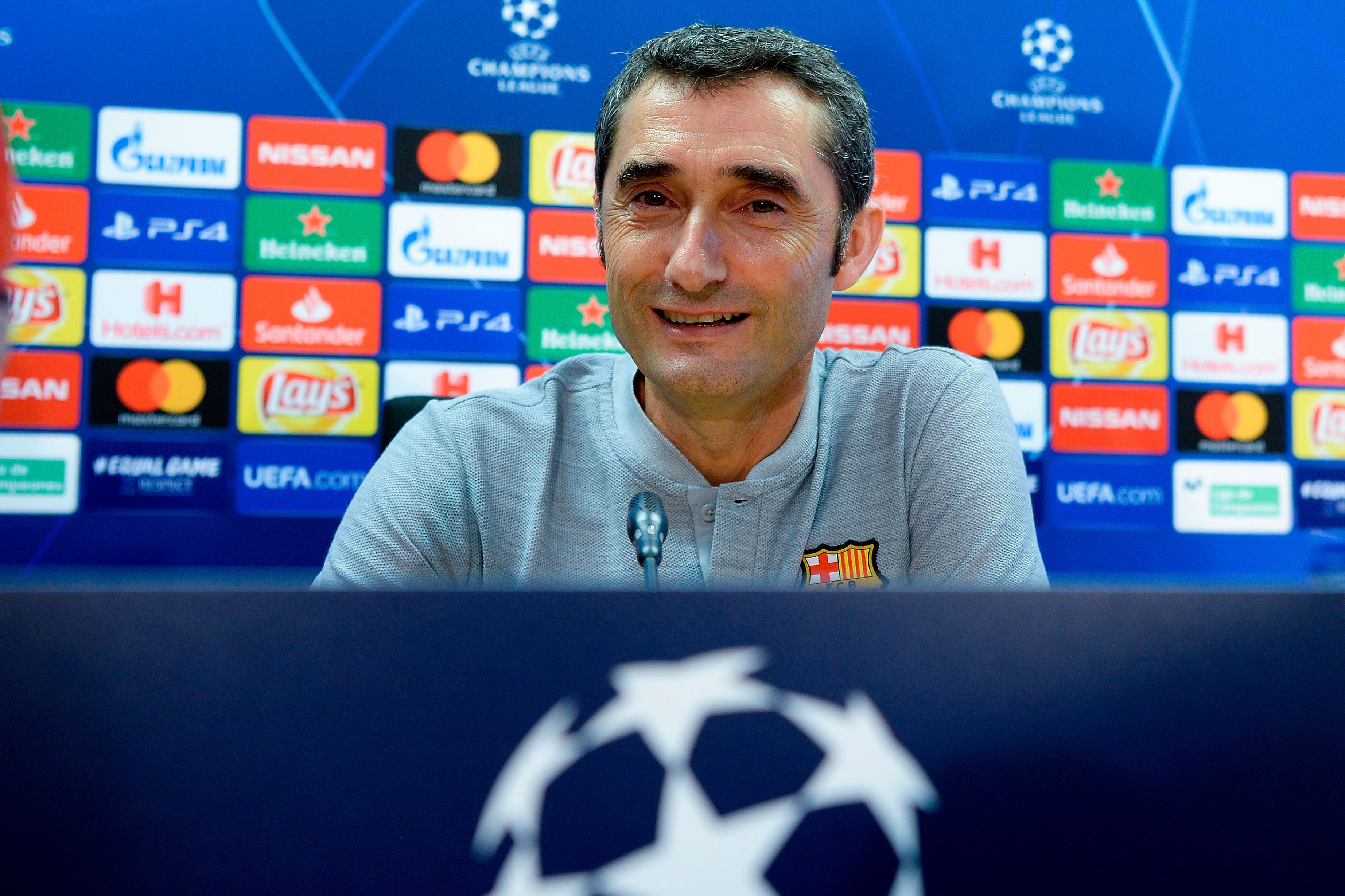 VALVERDE BARCELONA PSV CHAMPIONS LEAGUE