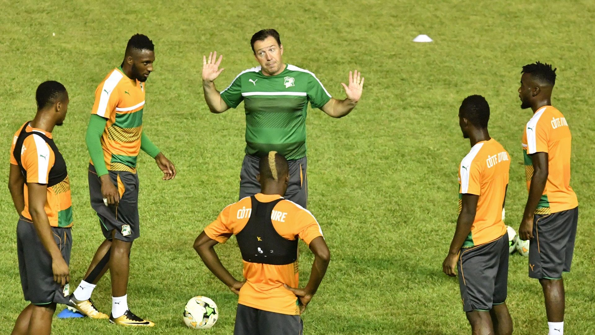 Marc Wilmots of Ivory Coast