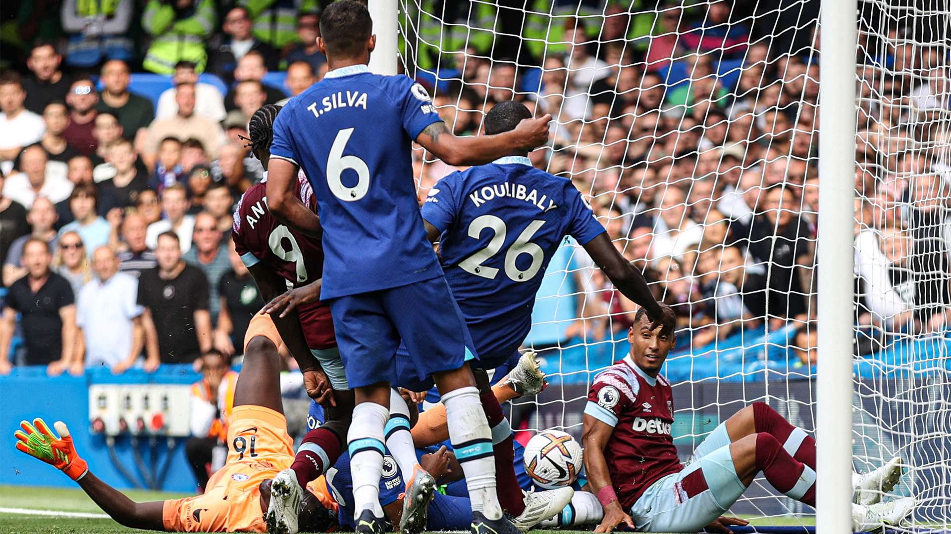 West Ham goal pile Chelsea 2022-23