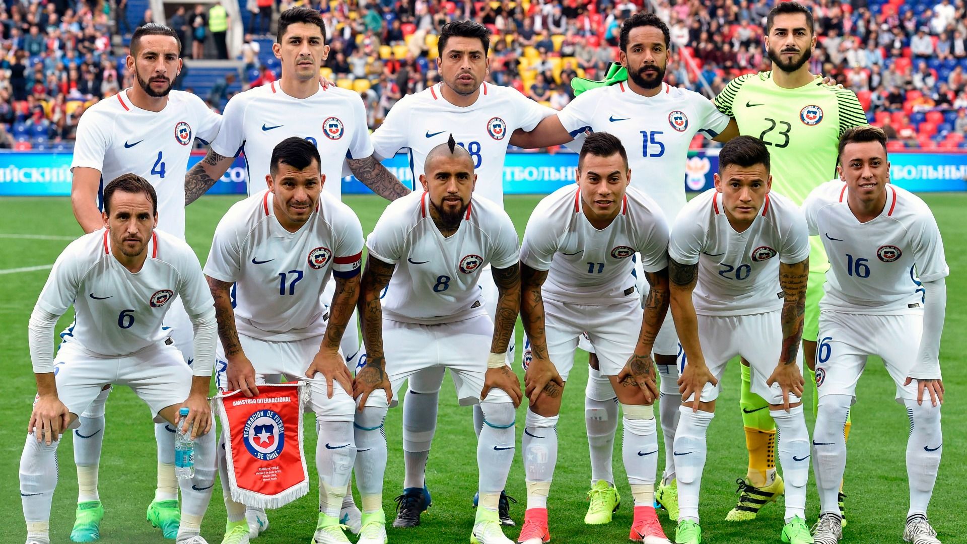 Chile Rusia Lineup 090617