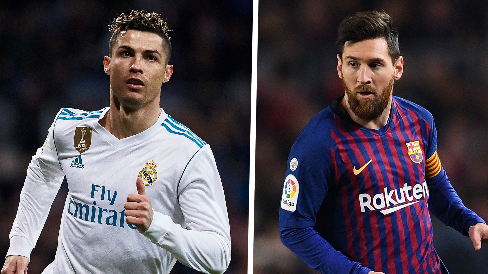 Ronaldo Real Madrid Lionel Messi Barcelona