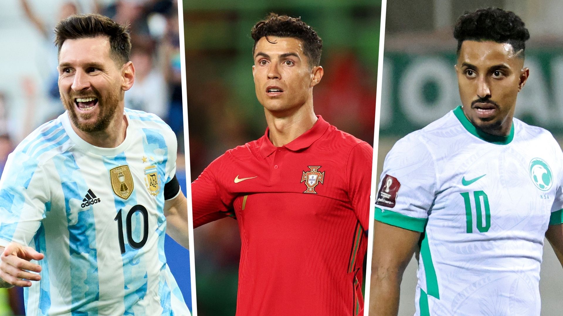 Lionel Messi Cristiano Ronaldo Salem Al-Dawsari